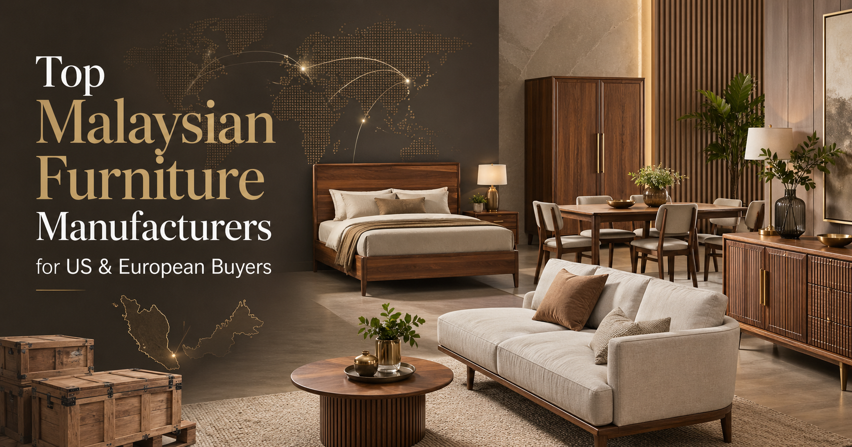 Top Malaysian Furniture Manufacturers for US and European Buyers